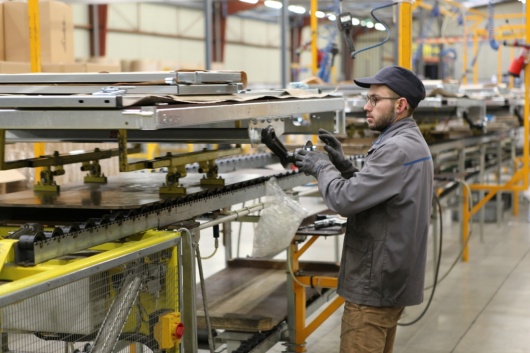 Usine de production