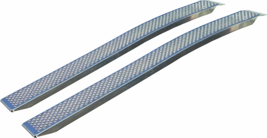 Rampe courb&eacute;e alu 15308